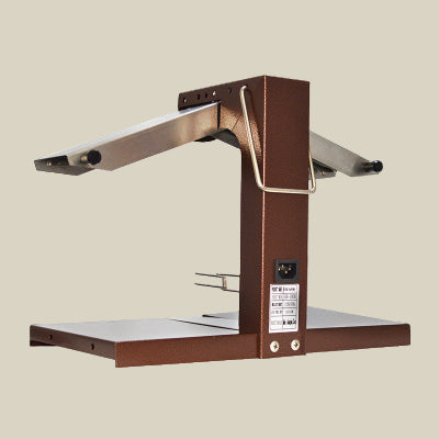 appareil a raclette traditionnel vue arriere