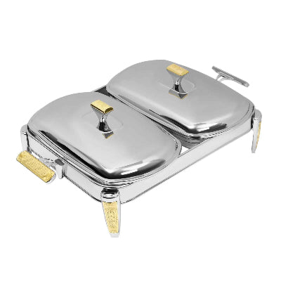 chafing dish double compartiment