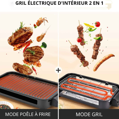 demonstration appareil a raclette 2 en 1