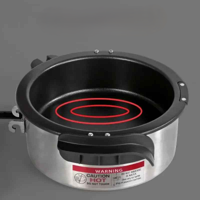 demonstration chaleur machine a pop corn