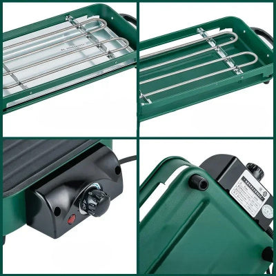 demonstration differents composants grill plancha electrique