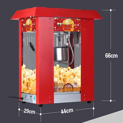 demonstration machine a pop corn dimensions