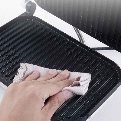 demonstration nettoyage facile grill panini