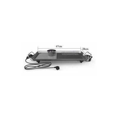 demonstration plancha electrique dimensions