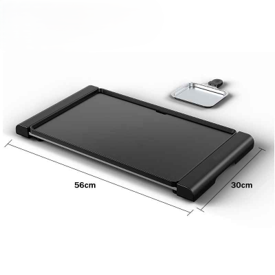 demonstration plancha electrique dimensions