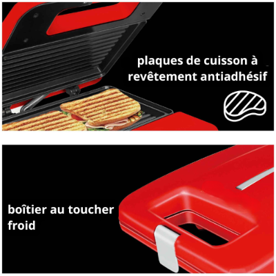differentes caracteristiques appareil a croque monsieur