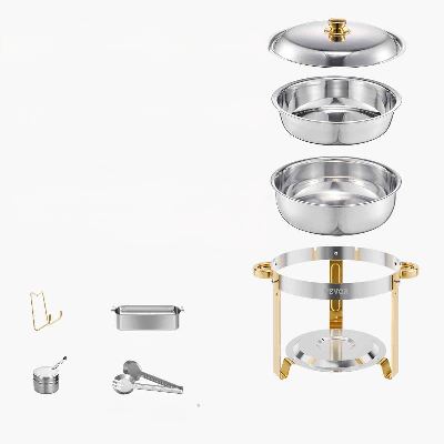 differents composantes chauffe plat et accessoires