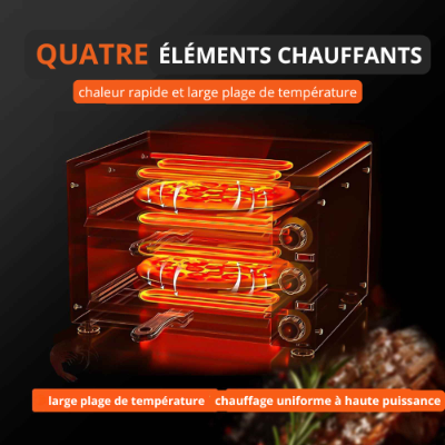 diffusion chaleur four a pizza