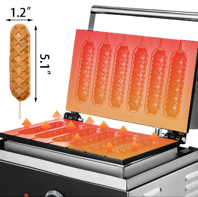 diffusion chaleur gaufrier
