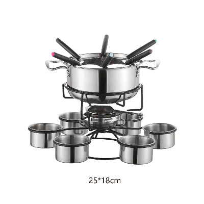 dimensions appareil a fondue argent