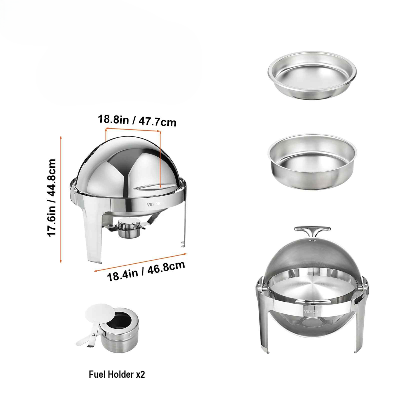 dimensions chauffe plat et accessoires