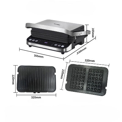 dimensions machine a panini