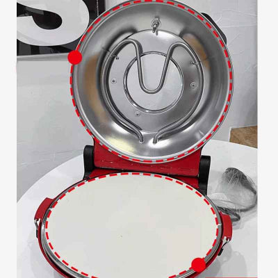 four a pizza electrique montrant dimensions