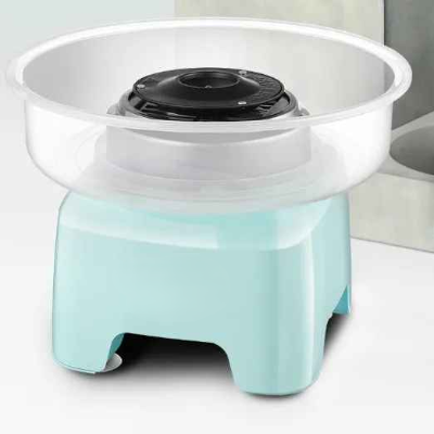 machine a barbe a papa couleur bleue