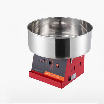 machine barbe a papa rouge
