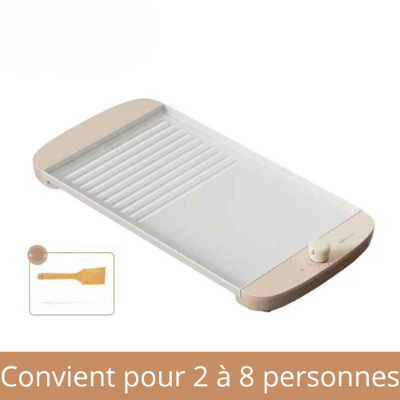 plancha electrique grill convient pour deux a huit personnes