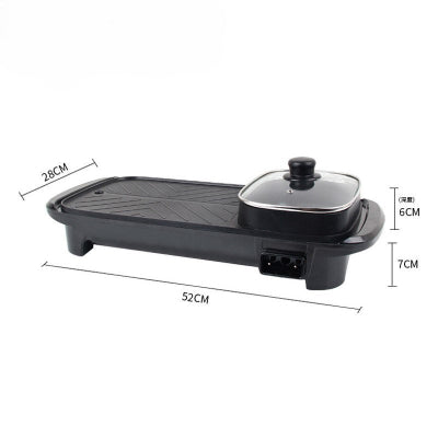 plancha electrique grill dimensions