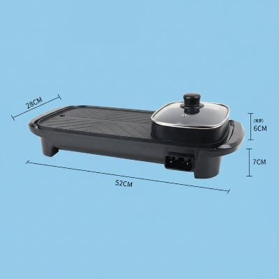 plancha electrique grill dimensions