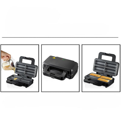 trois etapes utilisation machine a croque monsieur