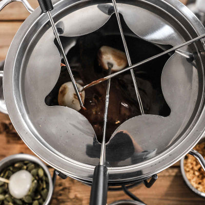 vue interieur appareil a fondue