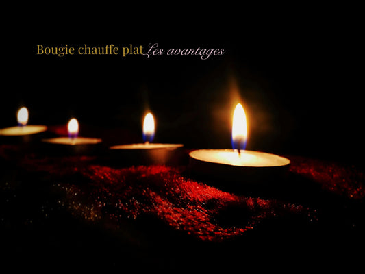 bougie chauffe plat : Les avantages