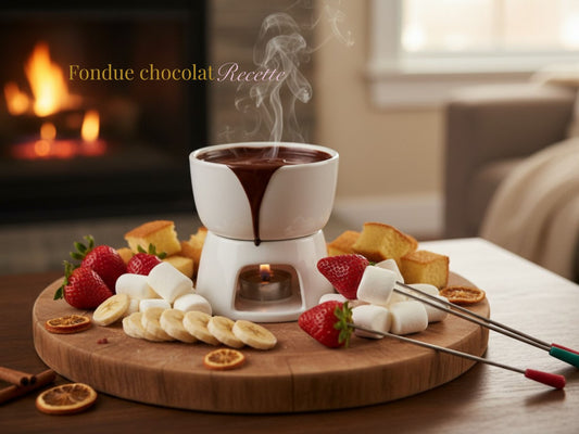 fondue chocolat recette