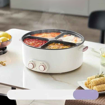 appareil a fondu sur table cuisine vue loin