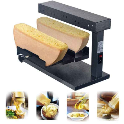 appareil a raclette traditionnel avec images fromage fondue
