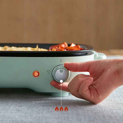 bouton temperature plancha electrique