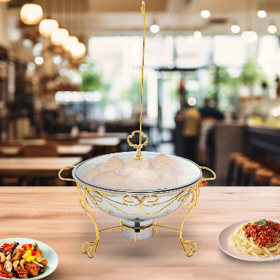 chauffe plat sur comptoir bar