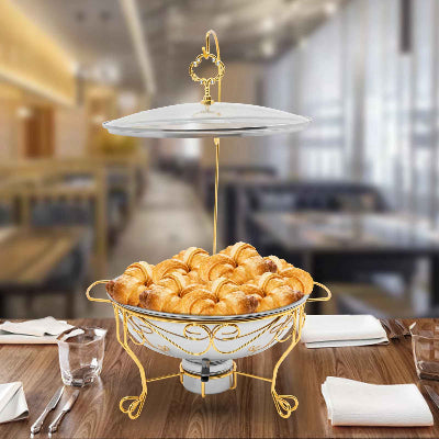 chauffe plat sur table restaurant