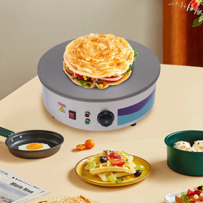 crepiere electrique sur table avec sandwich crepe