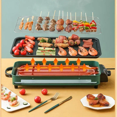 demonstration diffusion chaleur grill plancha electrique