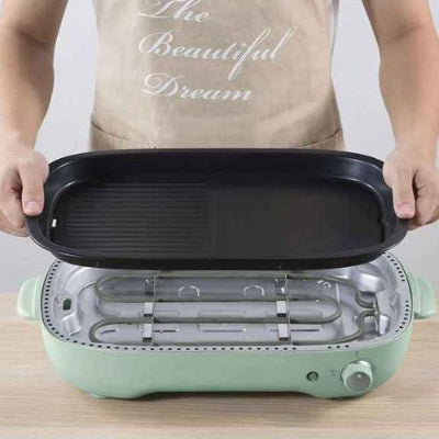 demonstration enlever plaque plancha electrique