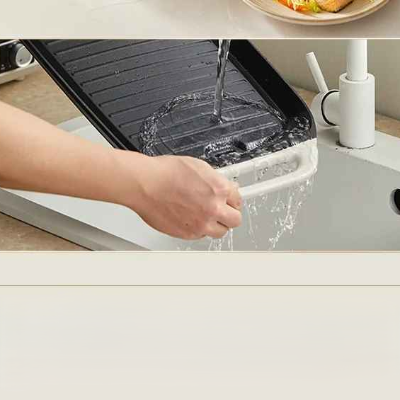demonstration nettoyage facile plancha electrique grill
