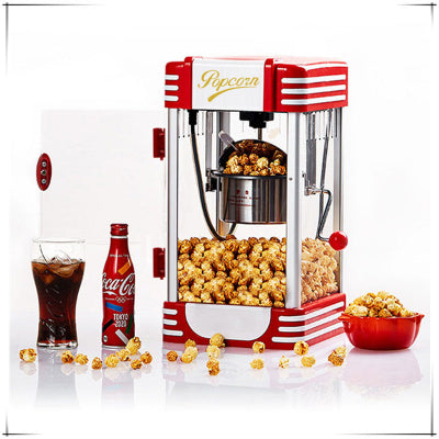 machine pop corn avec pop corn caramel