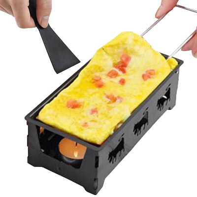 omelette sur appareil a raclette