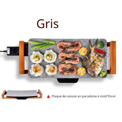 plancha electrique grise