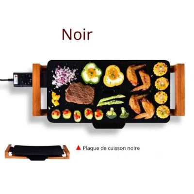 plancha electrique noire