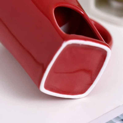 tasse fondue chocolat coucher vue dessous